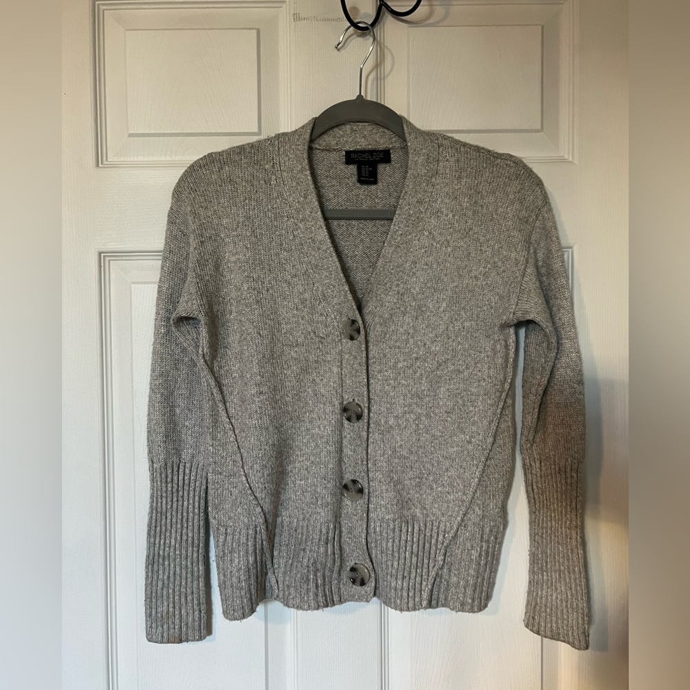 Rachel Zoe Grey cardigan Size XS